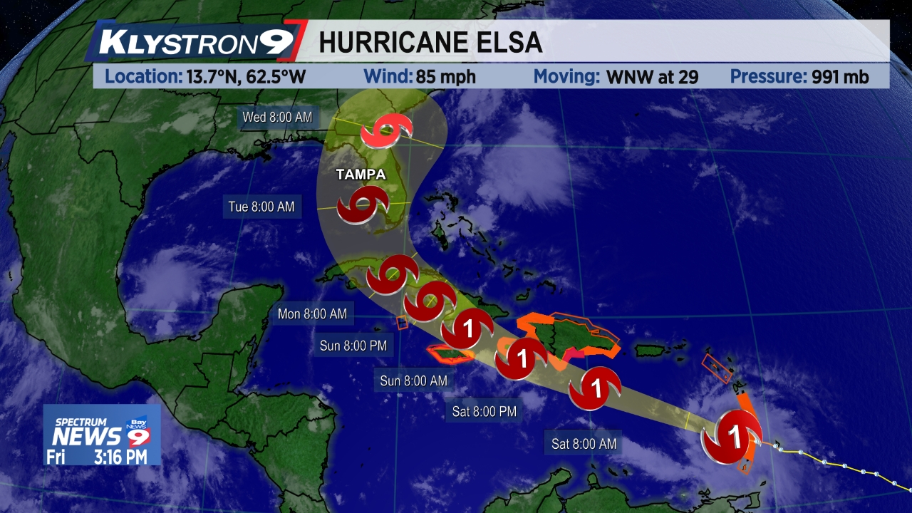 Hurricane Elsa Anna Maria Island Living
